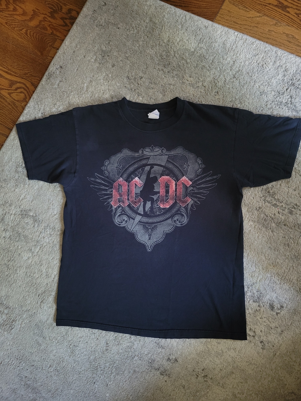 AC/DC Black Tour Tshirt